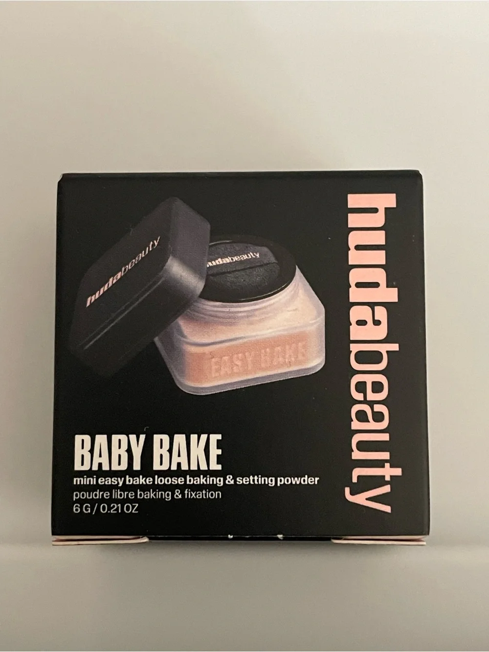 HUDA BEAUTY Baby Bake Mini Loose Setting Powder -Cherry Blossom 🌸